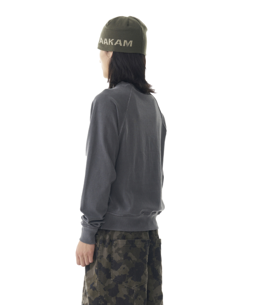 Cross Studded Sweatshirts (Dark Gray)