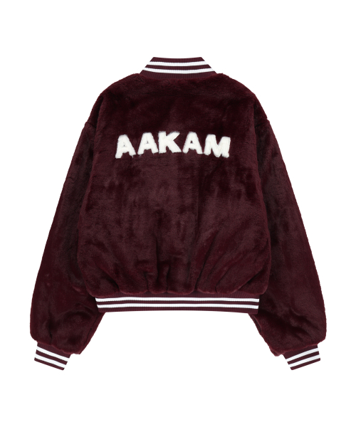 Furry 98 Varsity Jacket (Wine)