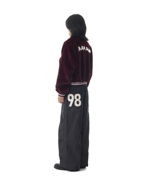 Furry 98 Varsity Jacket (Wine)