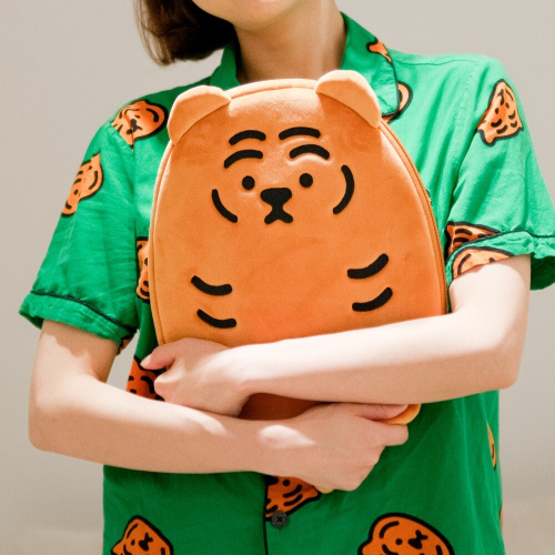 뚱랑이 플랫 파우치 라지