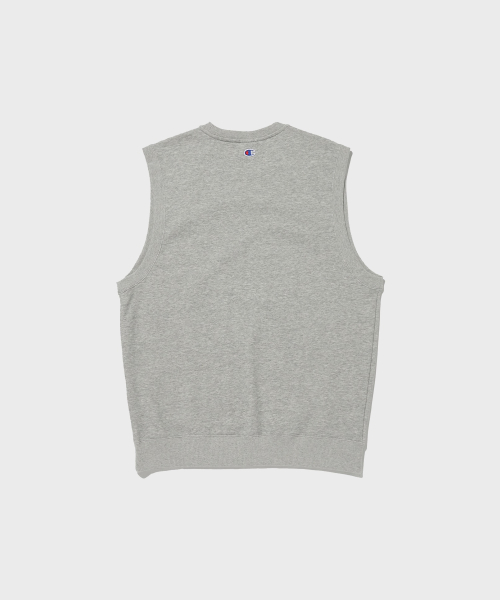 오버핏 스웨트 조끼 Normal Grey