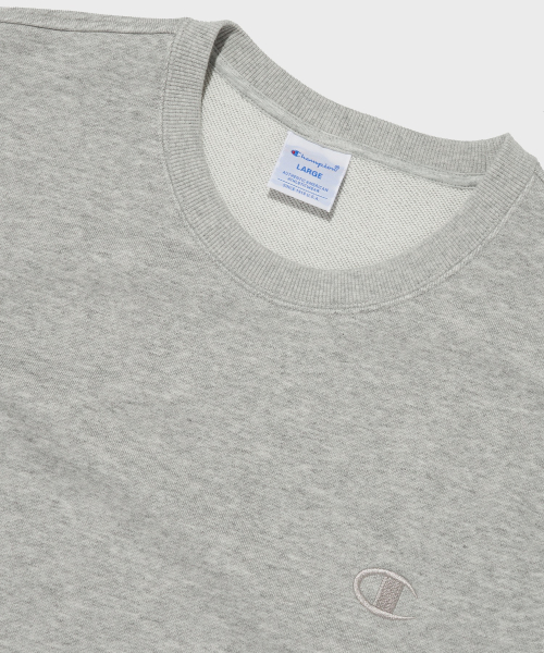 오버핏 스웨트 조끼 Normal Grey