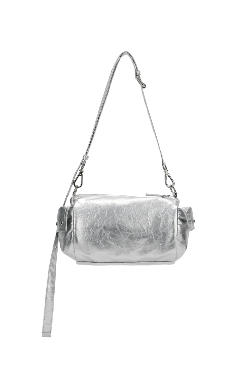 STUD POCKET BAG IN SILVER