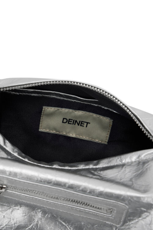 STUD POCKET BAG IN SILVER