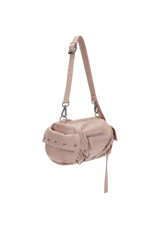 STUD POCKET BAG IN PINK