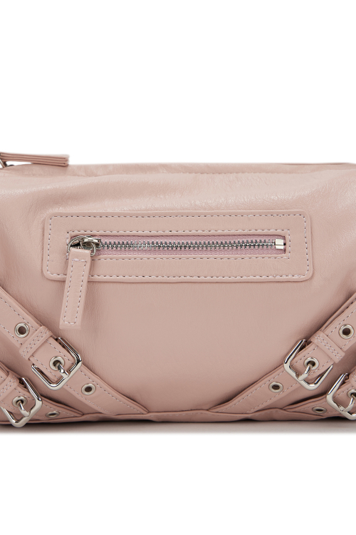 STUD POCKET BAG IN PINK