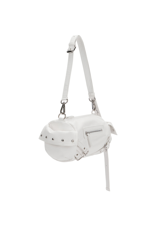 STUD POCKET BAG IN IVORY