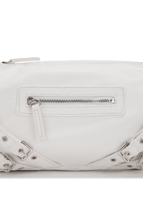 STUD POCKET BAG IN IVORY