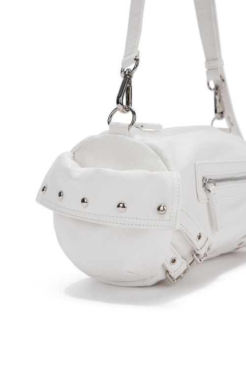 STUD POCKET BAG IN IVORY
