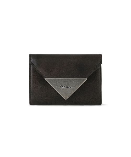 MATT TRIANGLE WALLET - BROWN