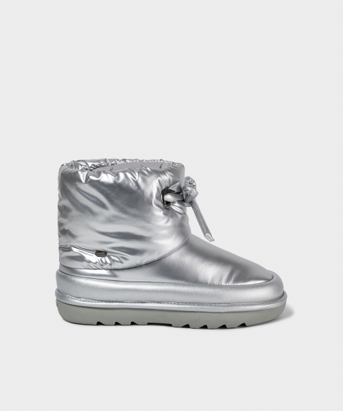 RIBBON PADDING BOOTS / 2 COLORS