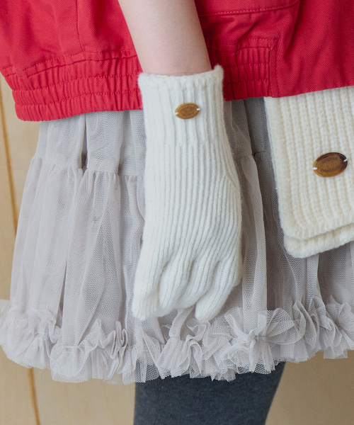 WOOLY SHORT GLOVES - 7 colors