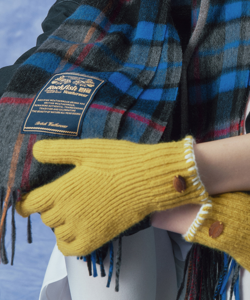 WOOLY SHORT GLOVES - 7 colors