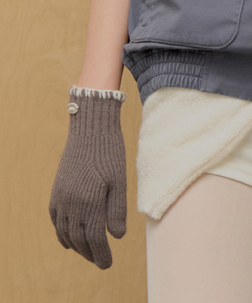 WOOLY SHORT GLOVES - 7 colors