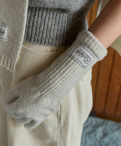 FLUFFY LONG GLOVES - 8 colors
