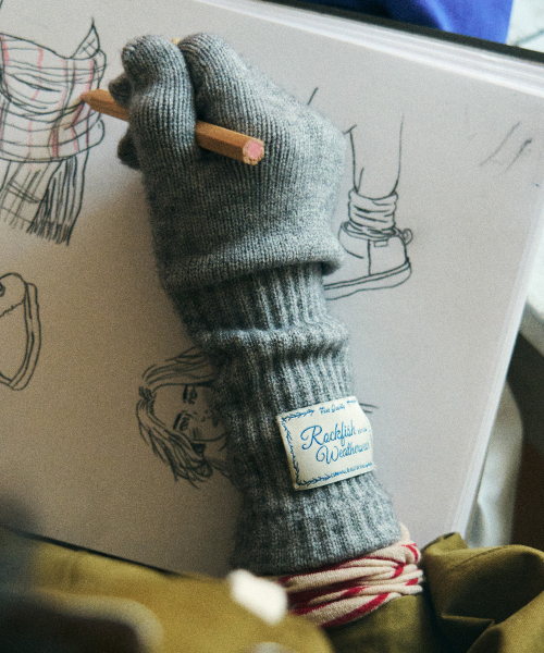 FLUFFY LONG GLOVES - 8 colors