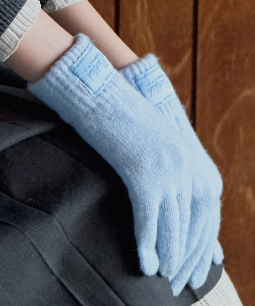 FLUFFY SHORT GLOVES - 8 colors