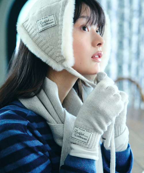 FLUFFY SHORT GLOVES - 8 colors