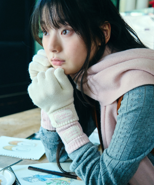 FLUFFY SHORT GLOVES - 8 colors