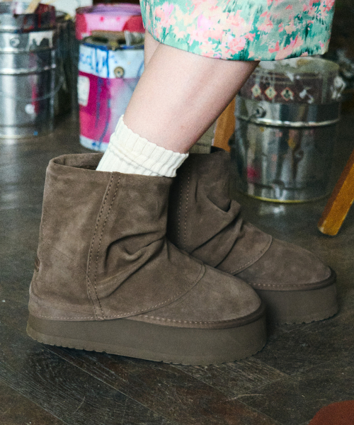 MAXI FOLDED BOOTS SHORT(6inch) - 3 colors