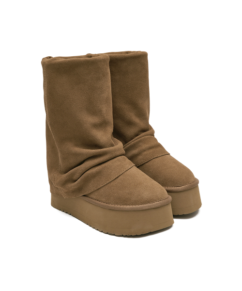 MAXI FOLDED BOOTS MIDDLE(10inch) - 3 colors