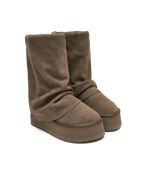 MAXI FOLDED BOOTS MIDDLE(10inch) - 3 colors