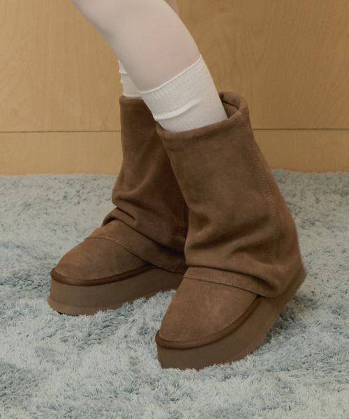 MAXI FOLDED BOOTS MIDDLE(10inch) - 3 colors