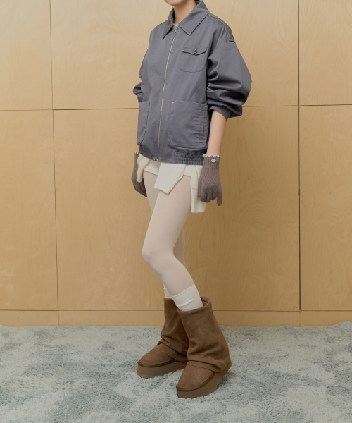 MAXI FOLDED BOOTS MIDDLE(10inch) - 3 colors