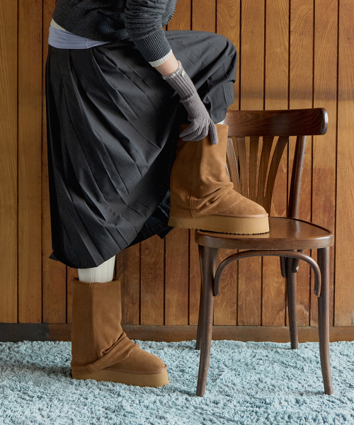 MAXI FOLDED BOOTS MIDDLE(10inch) - 3 colors