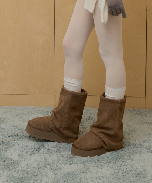 MAXI FOLDED BOOTS MIDDLE(10inch) - 3 colors