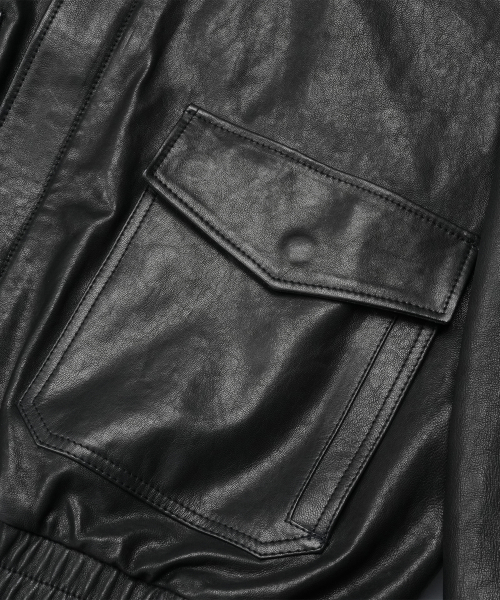 Premium Vegetable A-2 Jacket BLACK