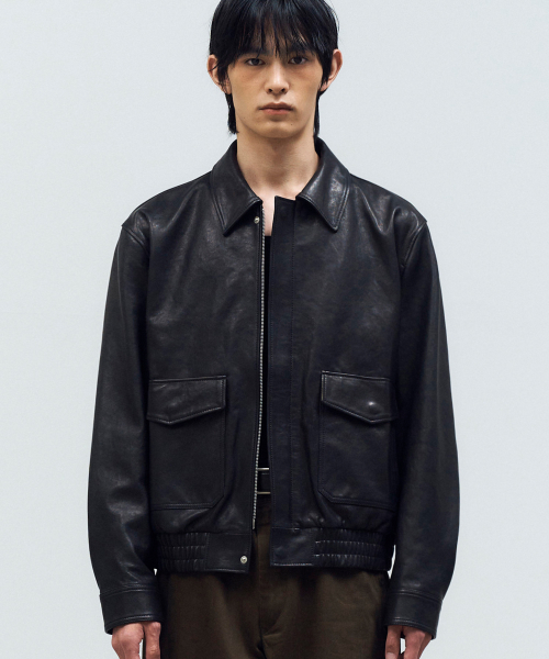 Premium Vegetable A-2 Jacket BLACK