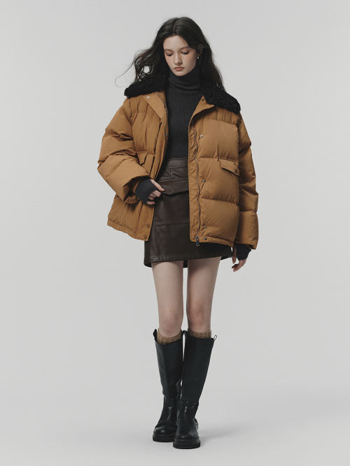 PEPI duck down padding_CAMEL