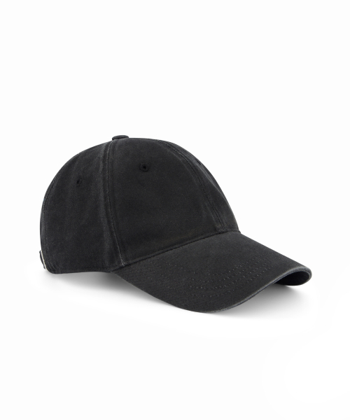 SIDE LOGO CAP - Washed Black