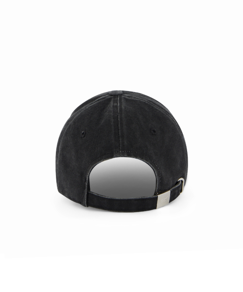 SIDE LOGO CAP - Washed Black