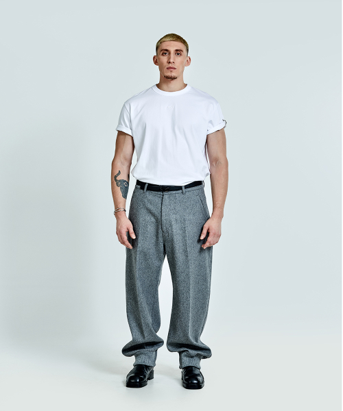 Wool pants - Grey