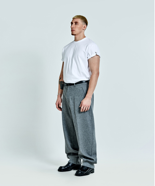 Wool pants - Grey