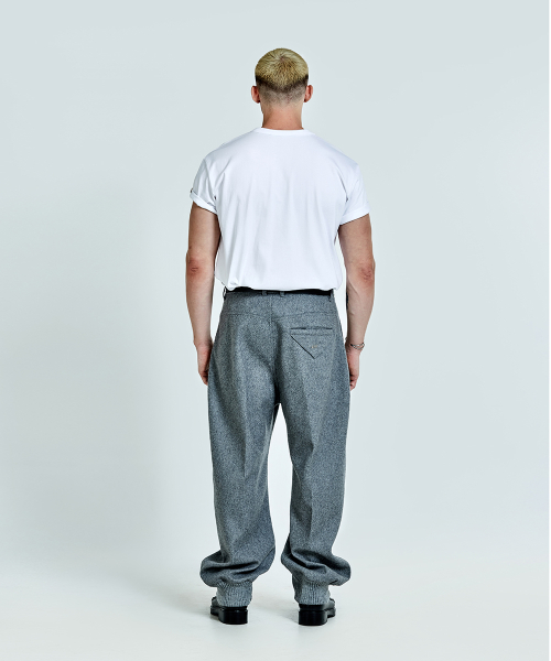 Wool pants - Grey