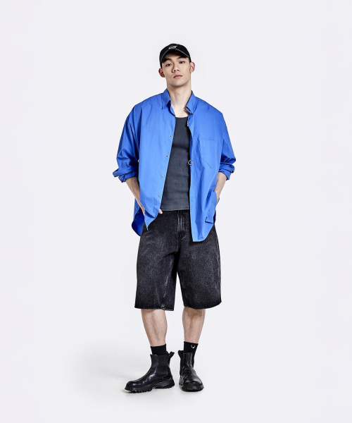 Ring shirt - Cornflower