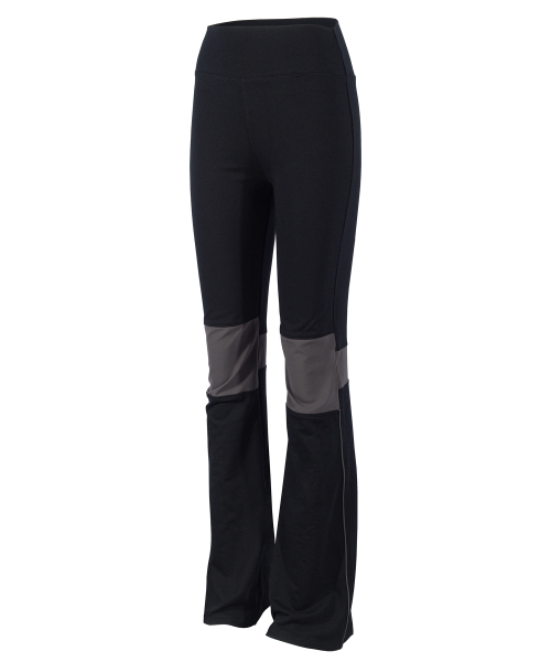 INCISION BOOTS CUT LEGGINGS [BLACK]