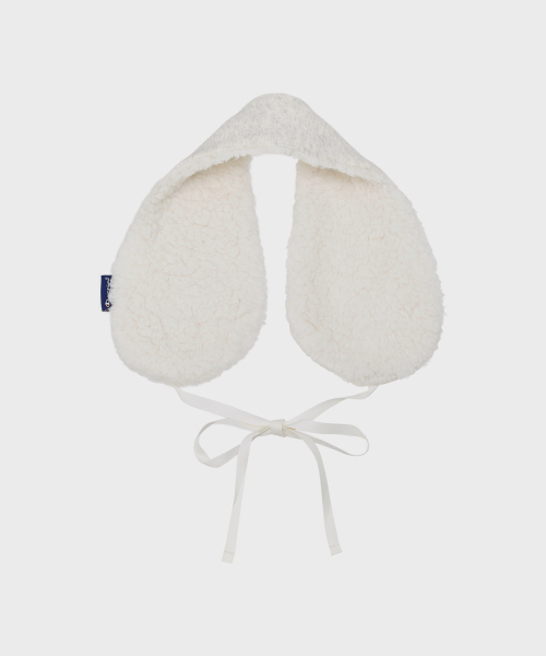 C로고 자수 이어머프 Cream