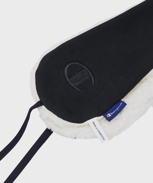 C로고 자수 이어머프 Normal Navy