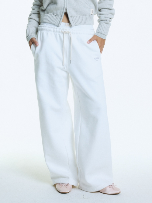 G DRAWSTRING SWEATPANTS (IVORY)
