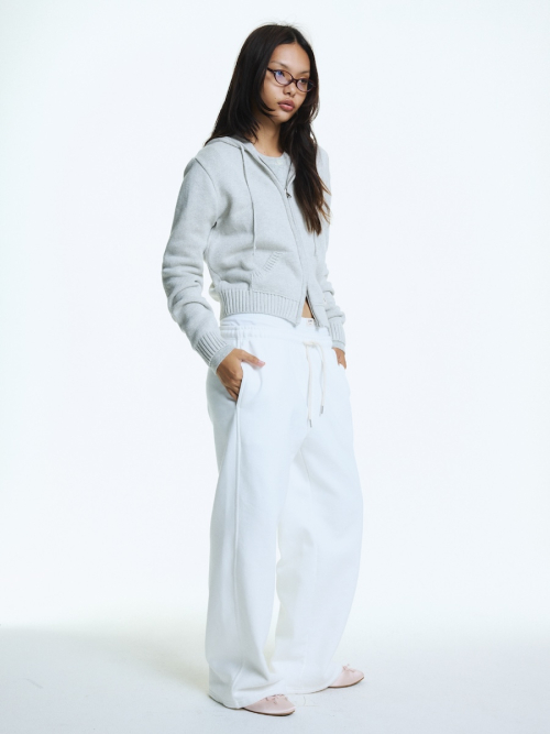 G DRAWSTRING SWEATPANTS (IVORY)