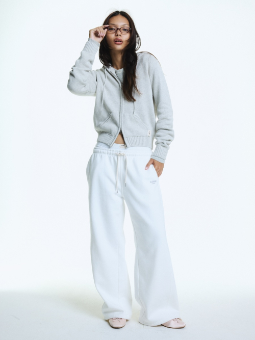 G DRAWSTRING SWEATPANTS (IVORY)