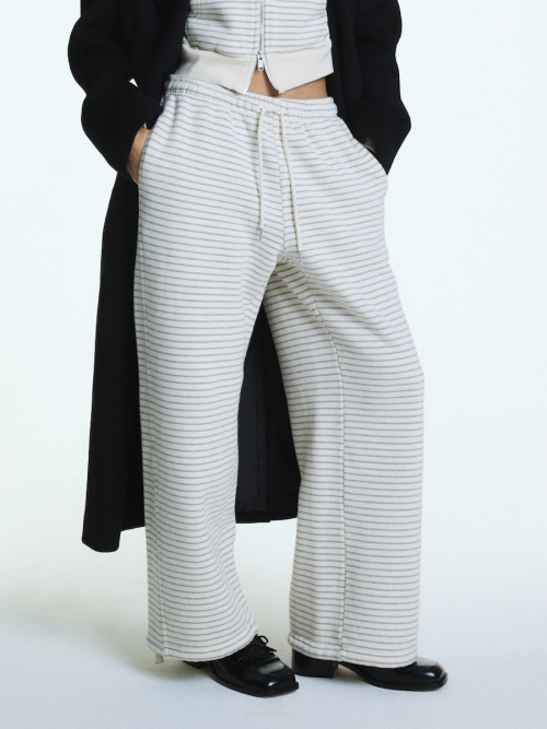 G DRAWSTRING SWEATPANTS (STRIPE)