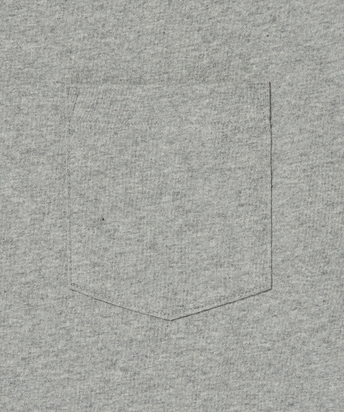 베이직 포켓 반팔 티셔츠 Normal Grey