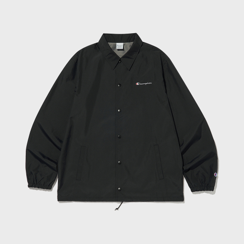폴리에스터 메쉬 안감 코치 재킷 Black