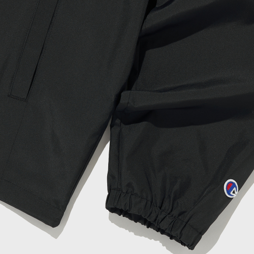 폴리에스터 메쉬 안감 코치 재킷 Black