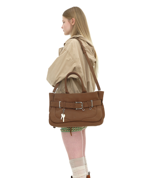 TOTE BROCLE [NUBUCK BROWN]